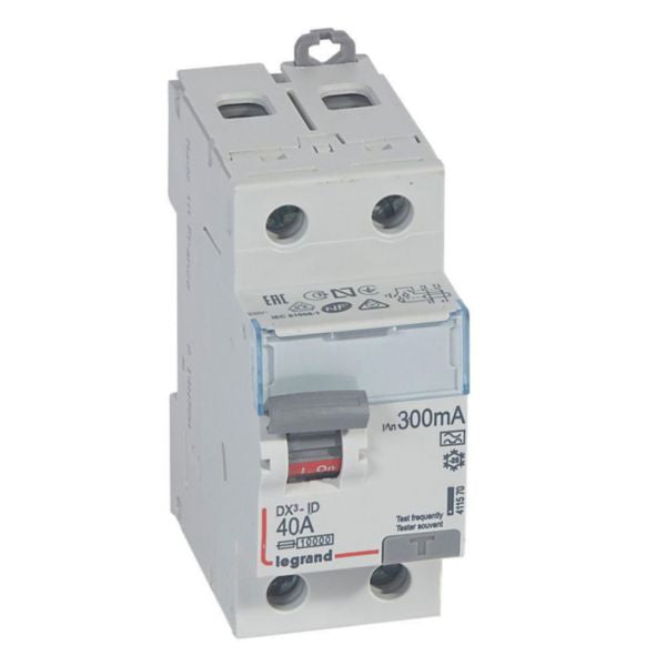 Diferencial DX³ - 2 Polos -  230V - / 300mA  - Tipo A