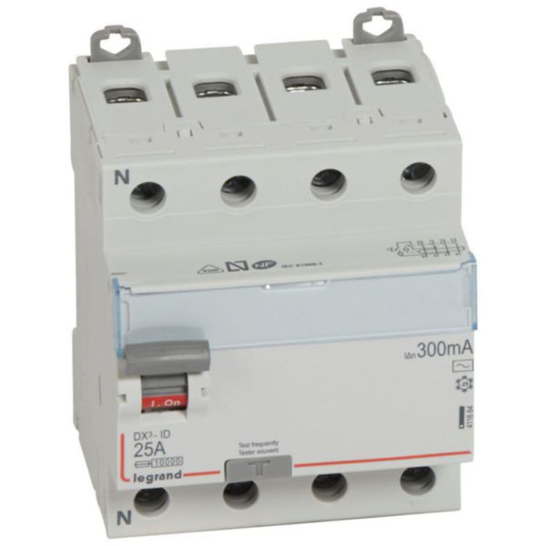 Diferencial DX³ - 4 Polos -  230V - / 300mA - Tipo AC