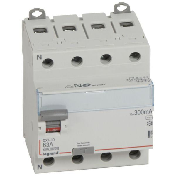 Diferencial DX³ - 4 Polos -  230V - / 300mA - Tipo AC