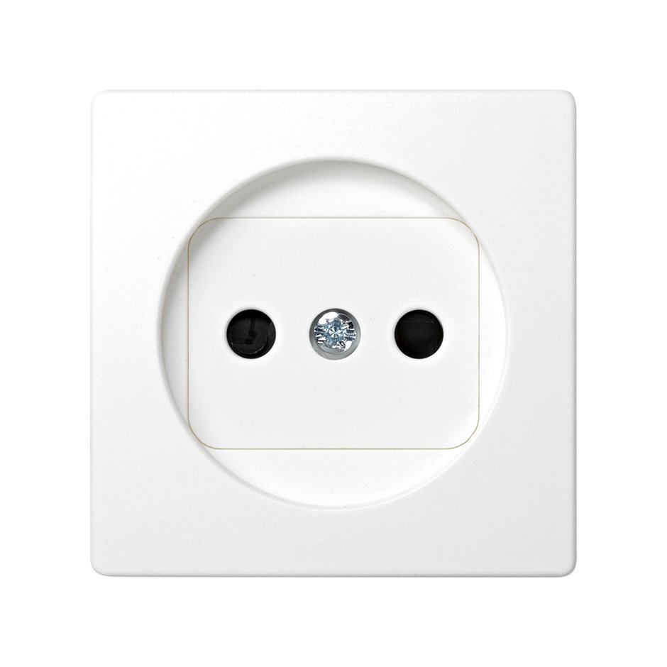 Tapa con dispositivo de seguridad para la base de enchufe bipolar  Simon 73 Loft