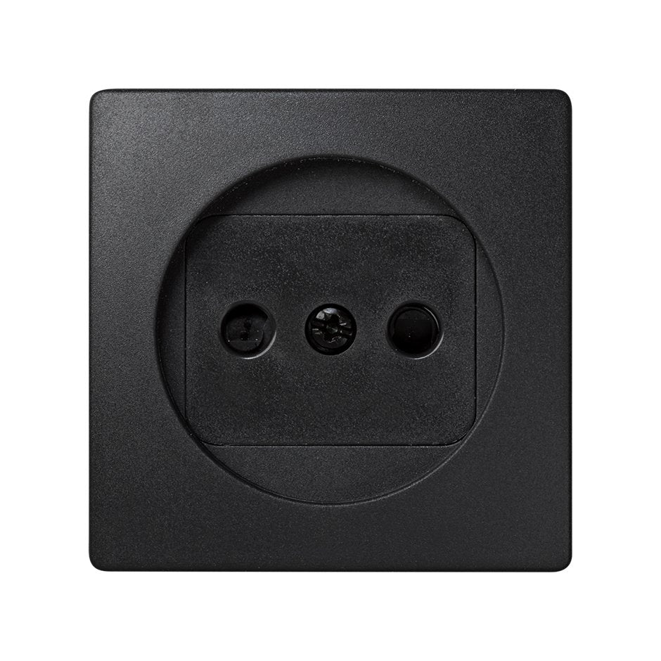 Tapa con dispositivo de seguridad para la base de enchufe bipolar  Simon 73 Loft