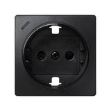 Tapa con dispositivo de seguridad para la base de enchufe schuko Simon 73 Loft