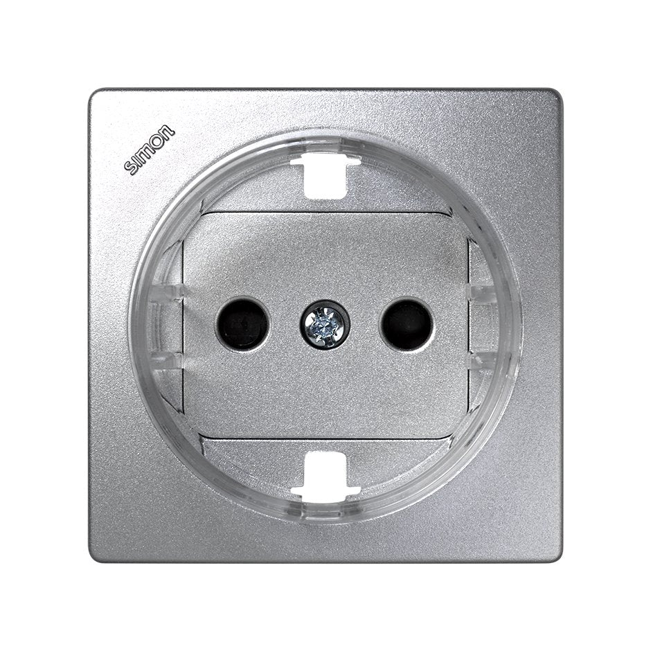 Tapa con dispositivo de seguridad para la base de enchufe schuko Simon 73 Loft