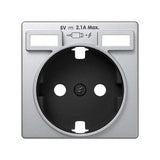 Tapa para la base de enchufe schuko con 2 cargadores USB tipo A 10,5W  Simon 82