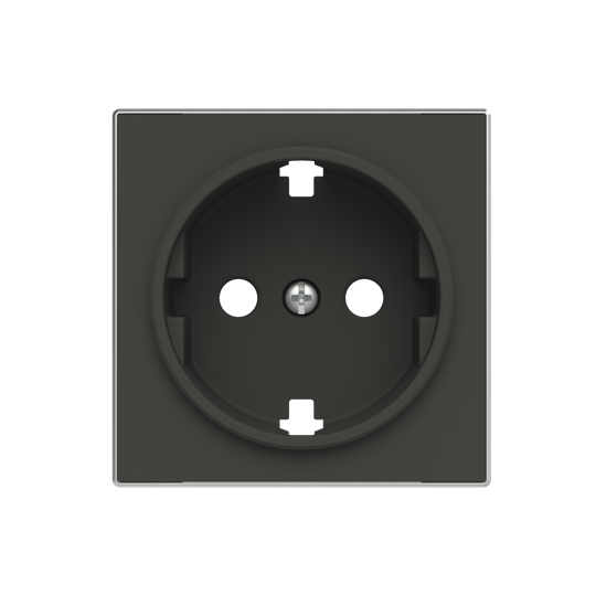 Tapa base enchufe Schuko T.T. lateral