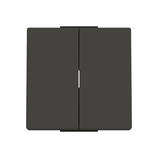 Tecla doble interruptor-conmutador