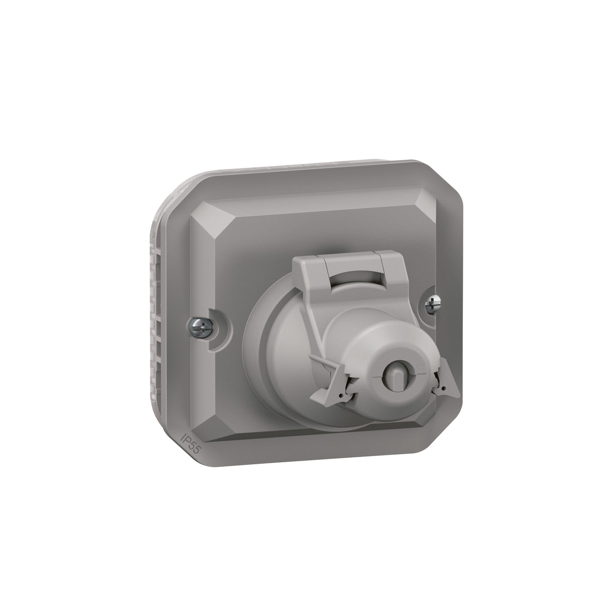 Adaptador Plexo modular para función Mosaic - Bases RJ45 - Gris