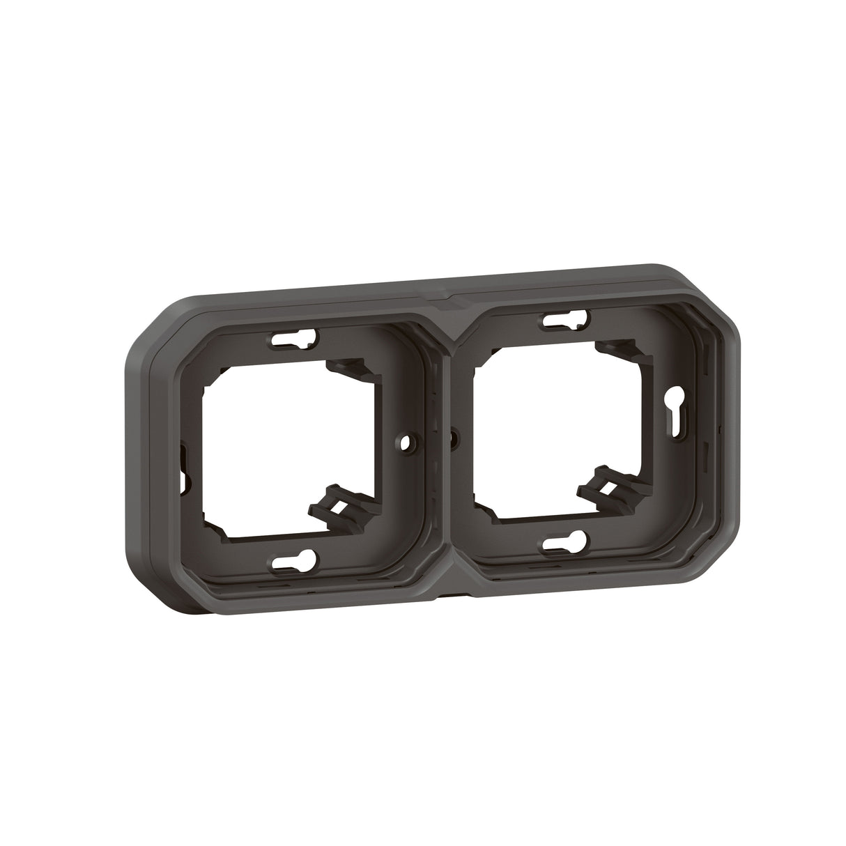 Marco de empotrar Plexo modular de 2 elementos