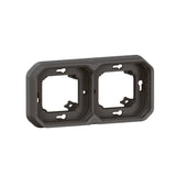 Marco de empotrar Plexo modular de 2 elementos