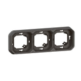 Marco de empotrar Plexo modular de 3 elementos