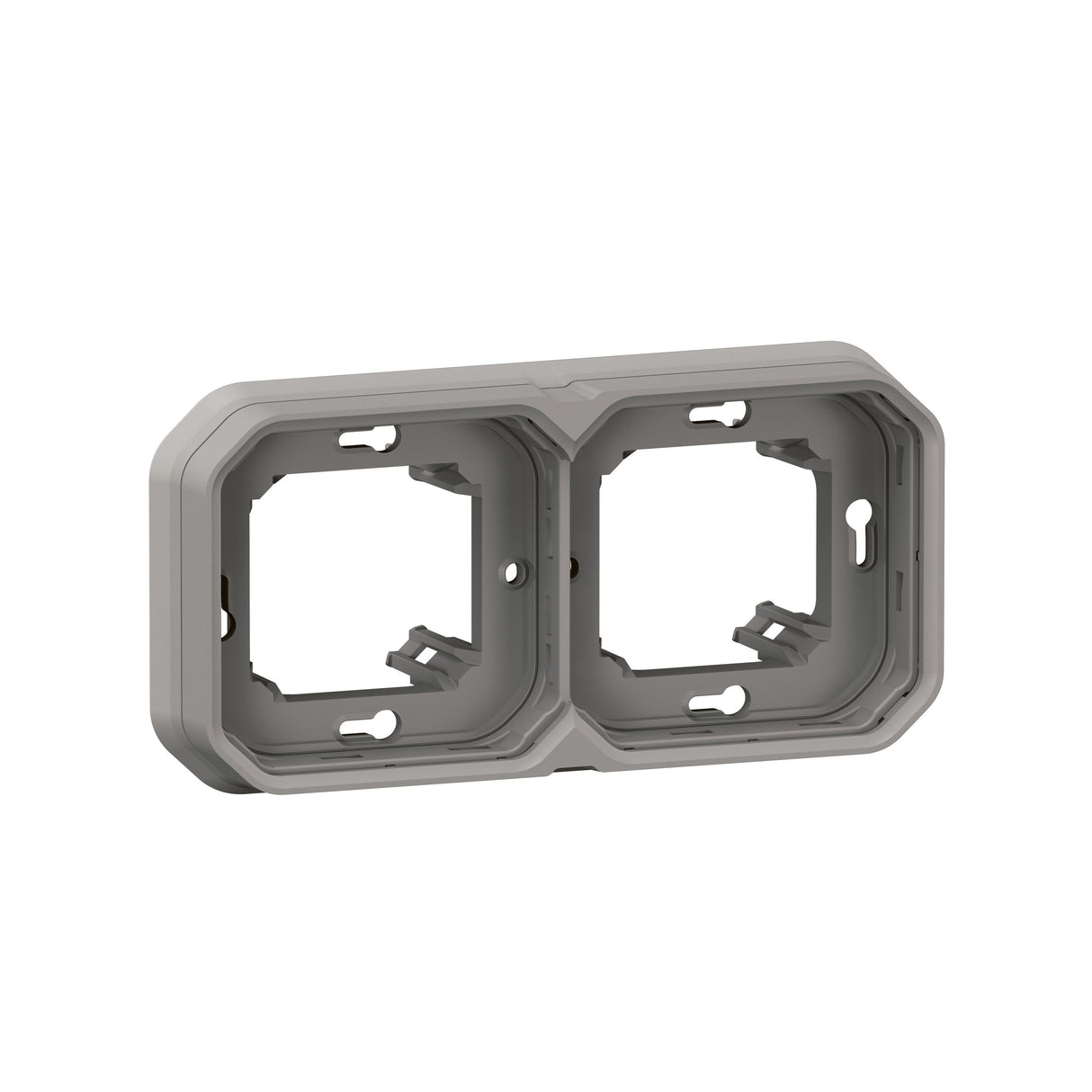 Marco de empotrar Plexo modular de 2 elementos