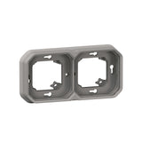 Marco de empotrar Plexo modular de 2 elementos