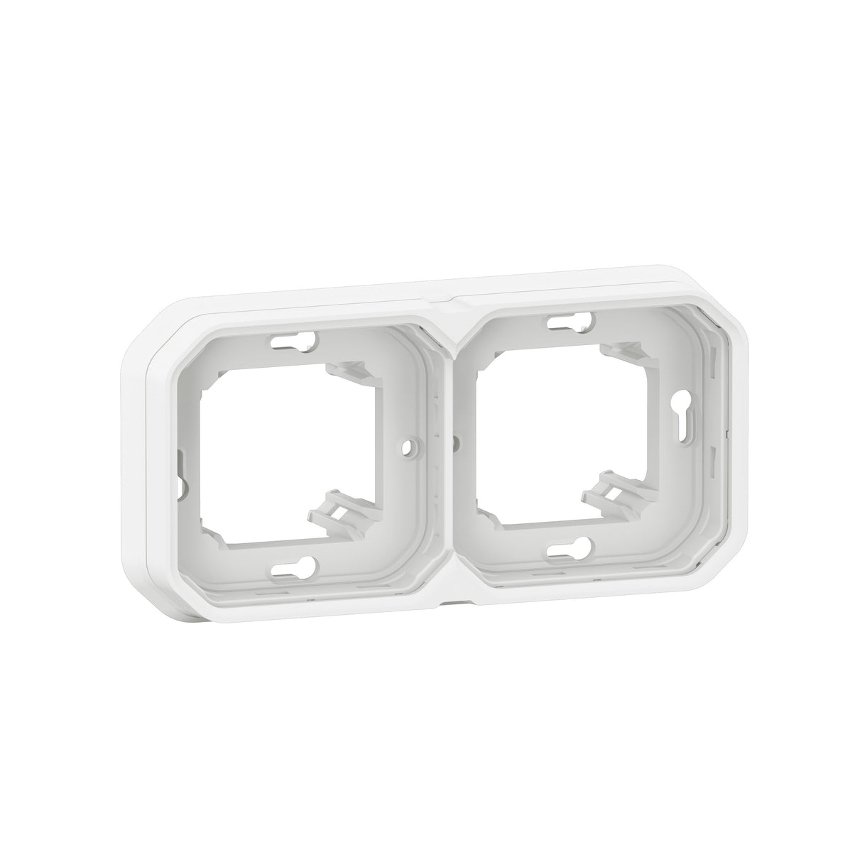 Marco de empotrar Plexo modular de 2 elementos