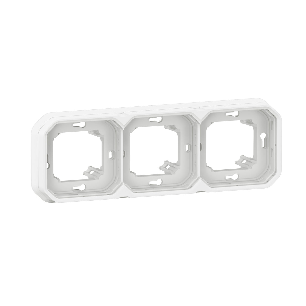 Marco de empotrar Plexo modular de 3 elementos
