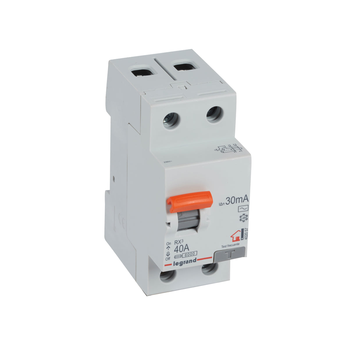 Diferencial RX³ - 2P - 230V~ - 30mA - Tipo AC