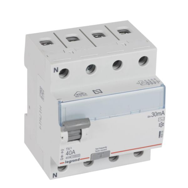 Diferencial TX³ 4P / 30 mA corriente alterna
