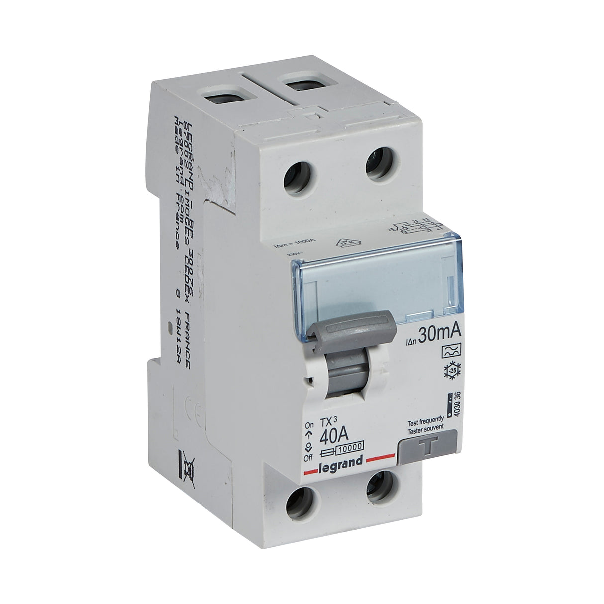 Diferencial TX³ - 2P - 230V~ - 30mA- 40A - Tipo A