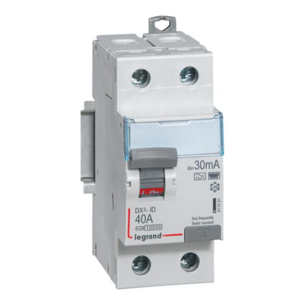 Diferencial DX³ - 2 Polos -  230V - / 30mA - Tipo F