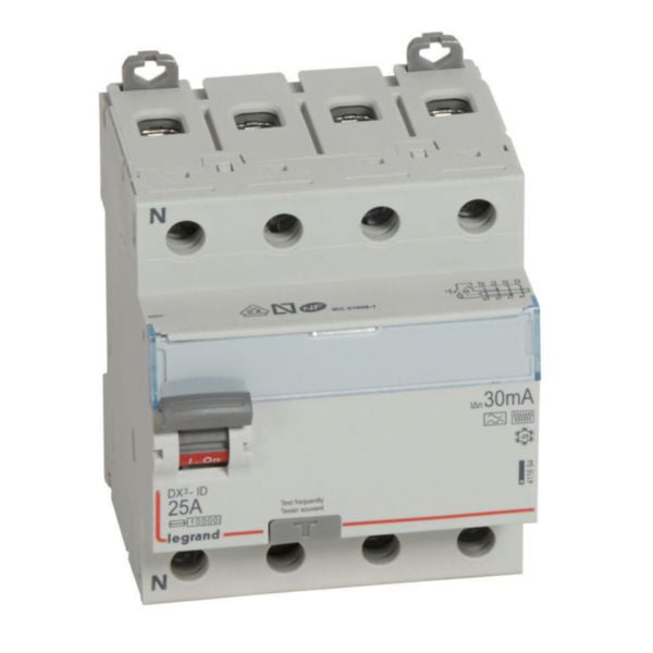 Diferencial DX³ - 4 Polos -  230V  -  / 30mA - Tipo F