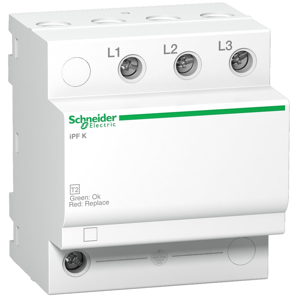 Limitador de sobretensiones transitorias tipo 2; Acti9 iPF K; 3P; 20 kA; 440V