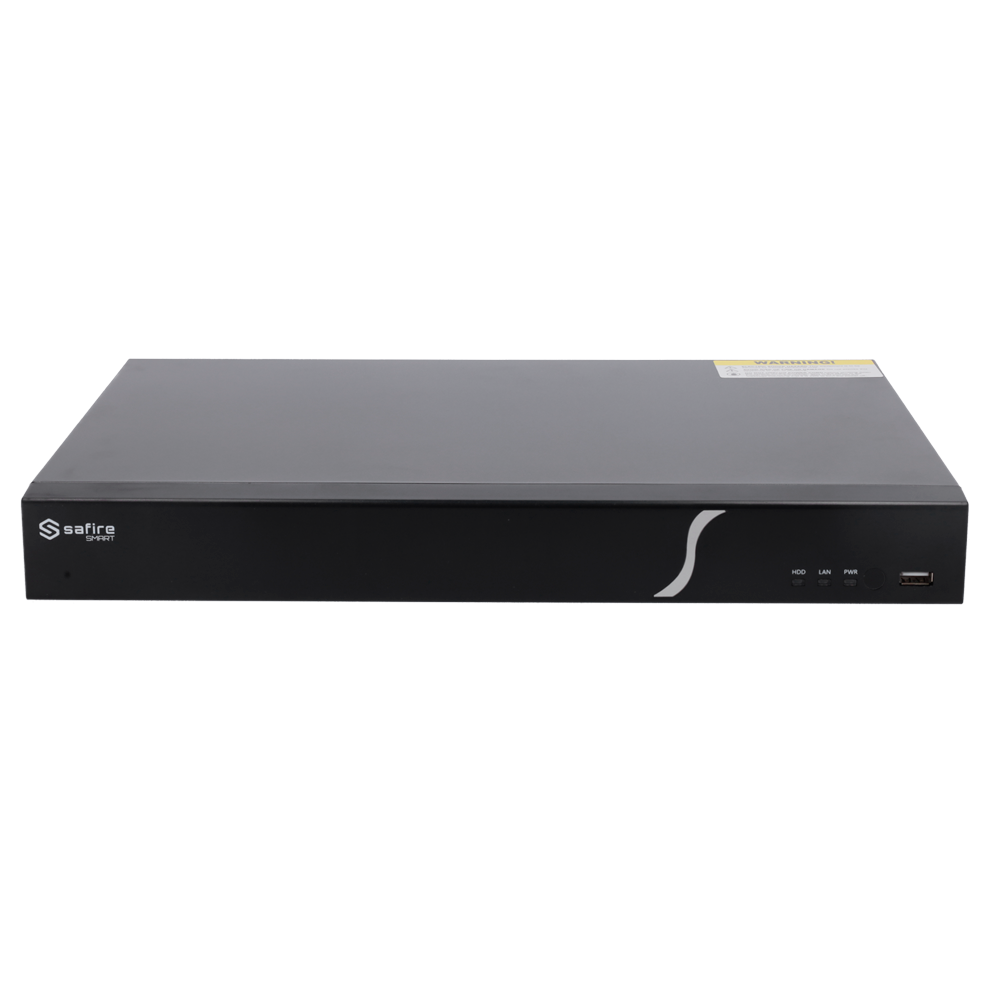 Grabador NVR para cámaras IP 16CH SF-NVR6216-16P-B2