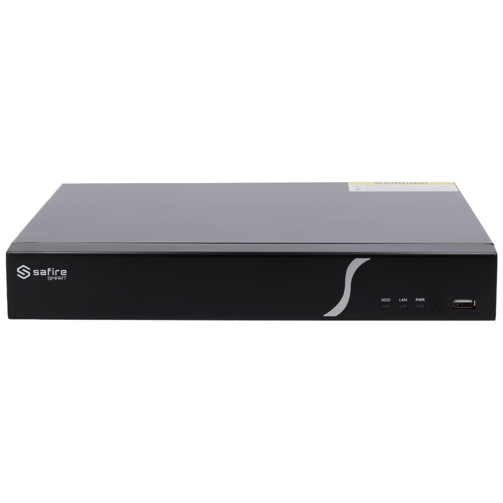 Grabador NVR para cámaras IP, 4CH SF-NVR6104-B2