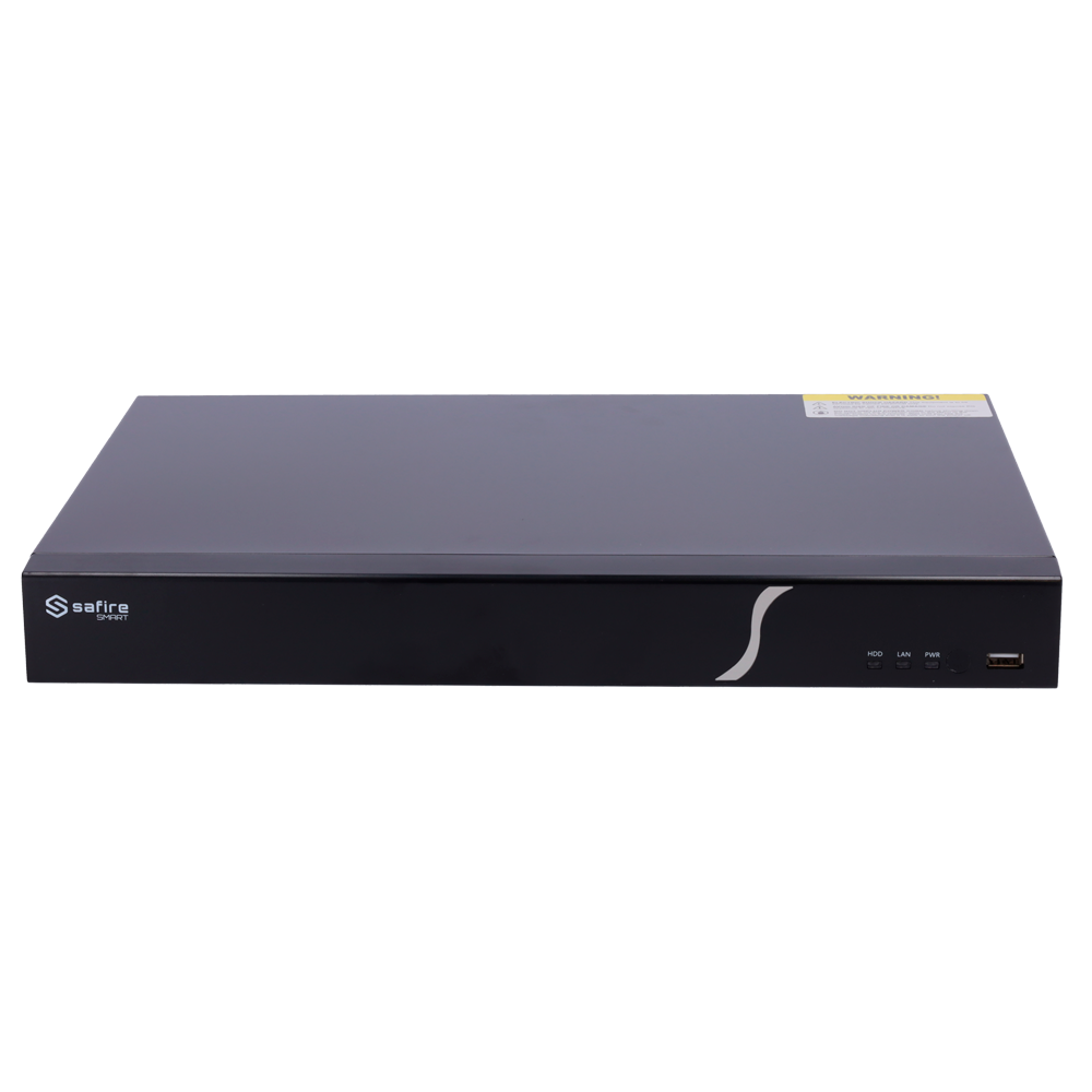 Grabador NVR para cámaras IP,
 8C SF-NVR6208-8P-B2