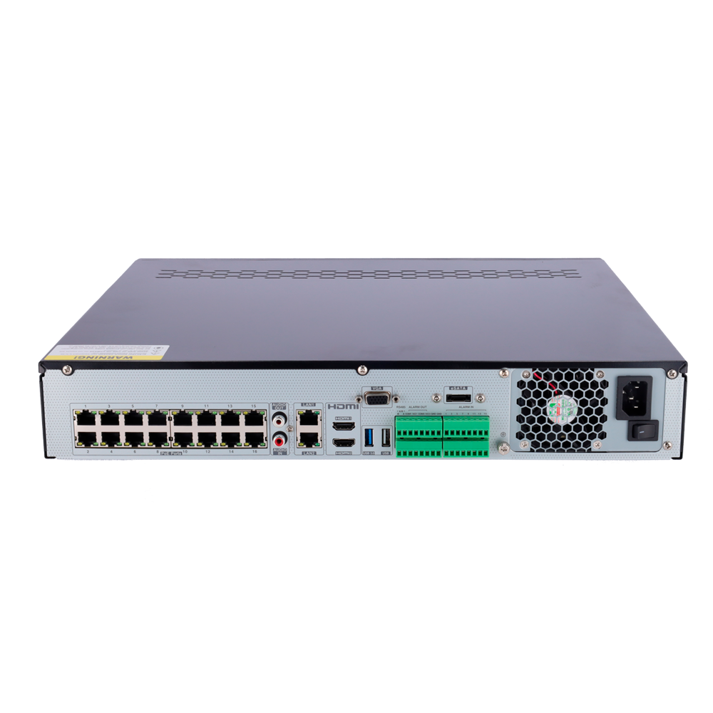 Grabador NVR para cámaras IP, 16CH SF-NVR8416A-16P-B2