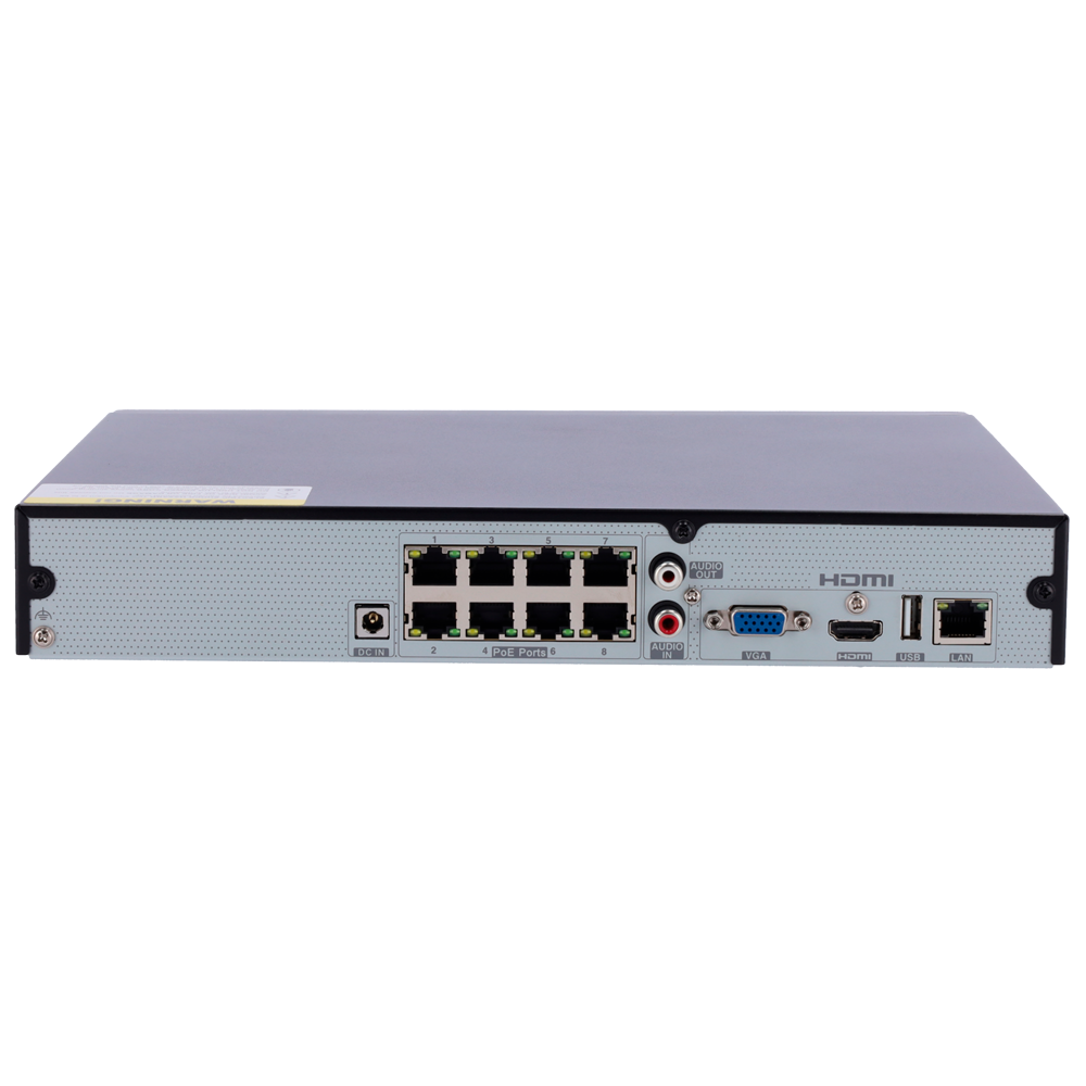 Grabador NVR para cámaras IP, 8CH SF-NVR6108-8P-B2