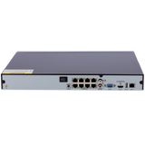 Grabador NVR para cámaras IP,
 8C SF-NVR6208-8P-B2